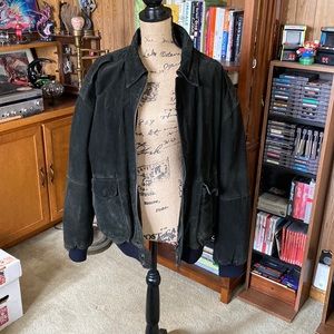 Leather Middlebrook Park Bomber Jacket